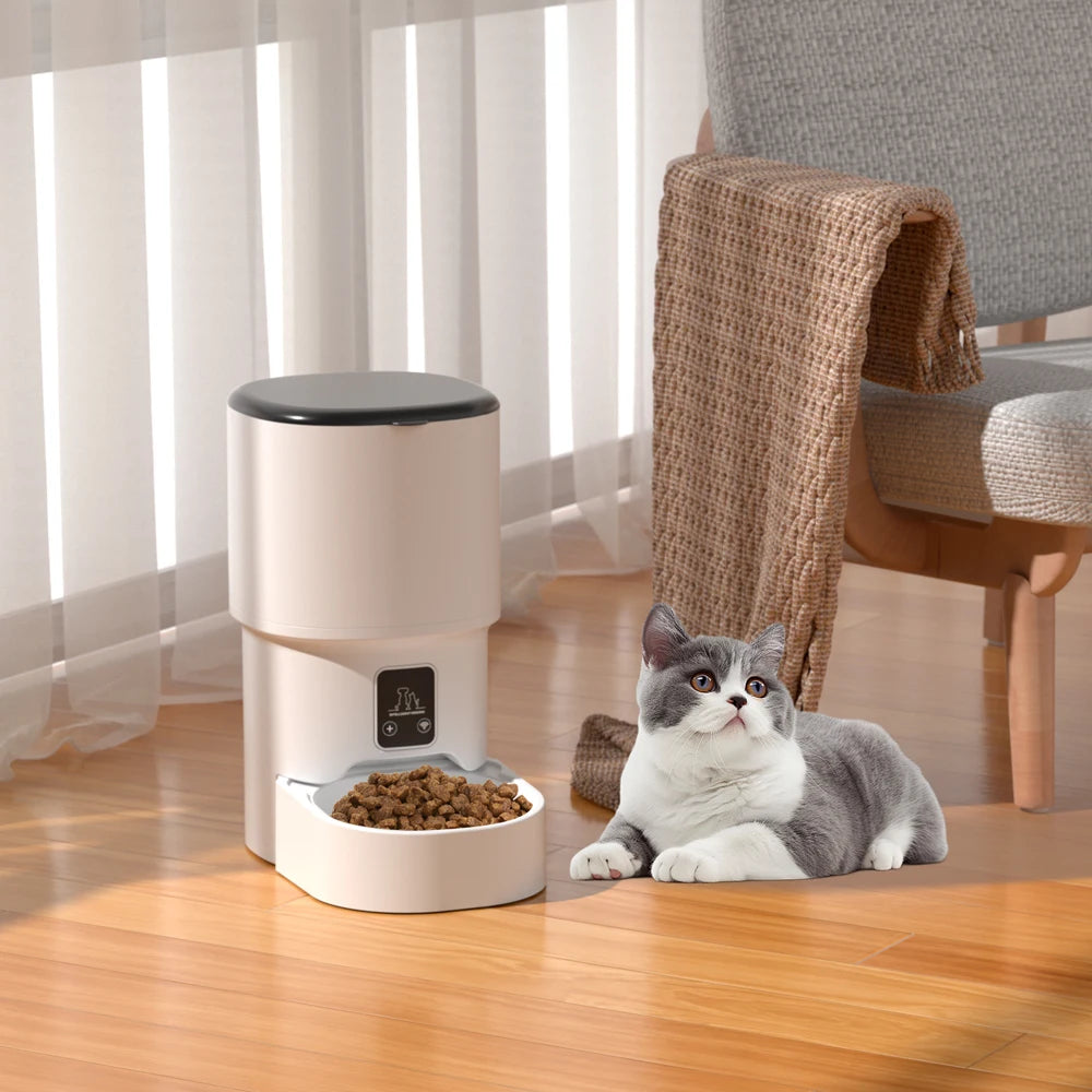 4L Smart Automatic Pet Feeder With WiFi Control