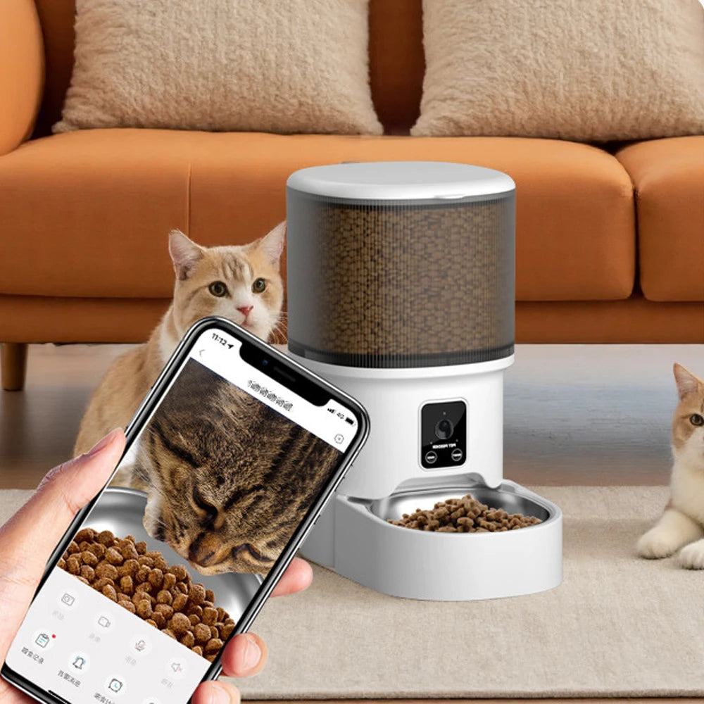 4L Smart Automatic Pet Feeder With WiFi Control